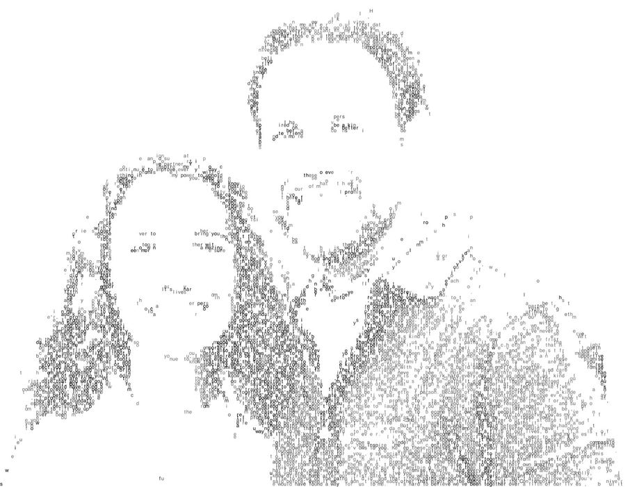 Lettera portrait No. 002, Monochrome